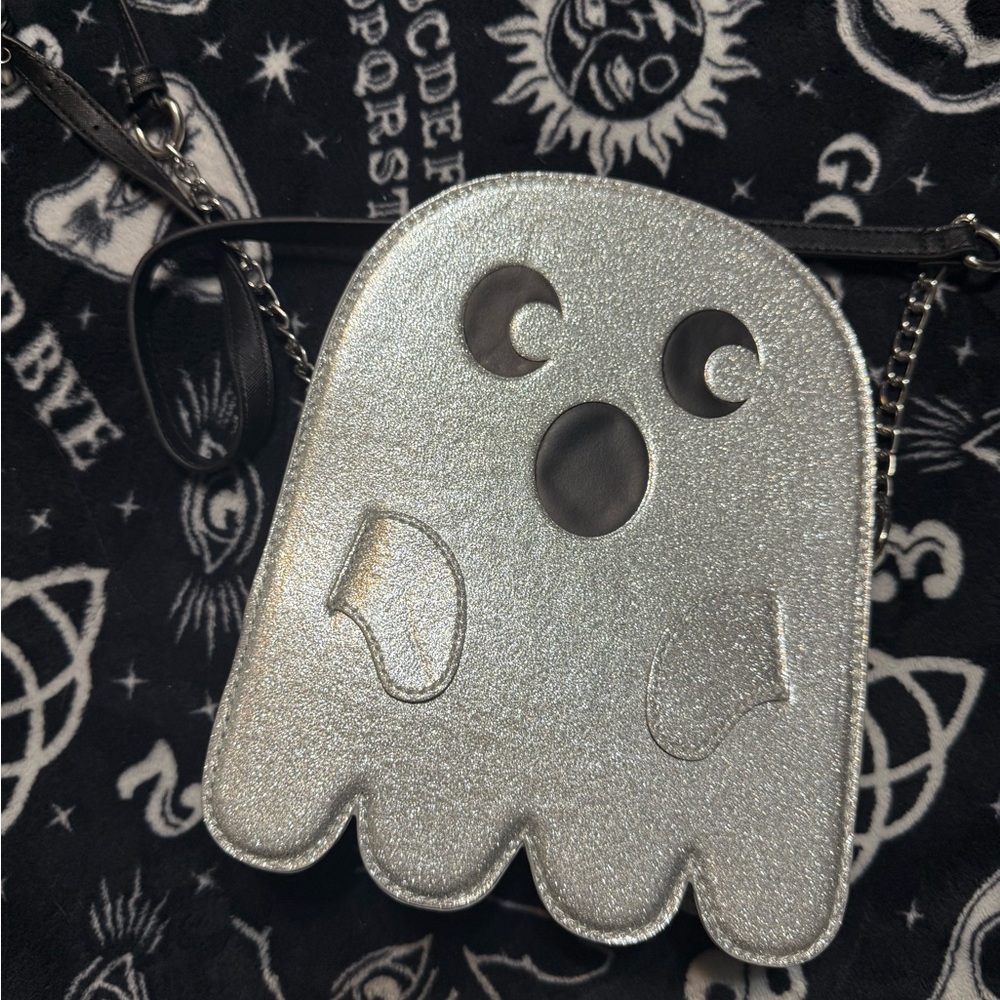 Silver Ghost Crossbody Bag